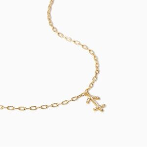 Uncommon James The Archer, Sagittarius Adjustable Gold Necklace